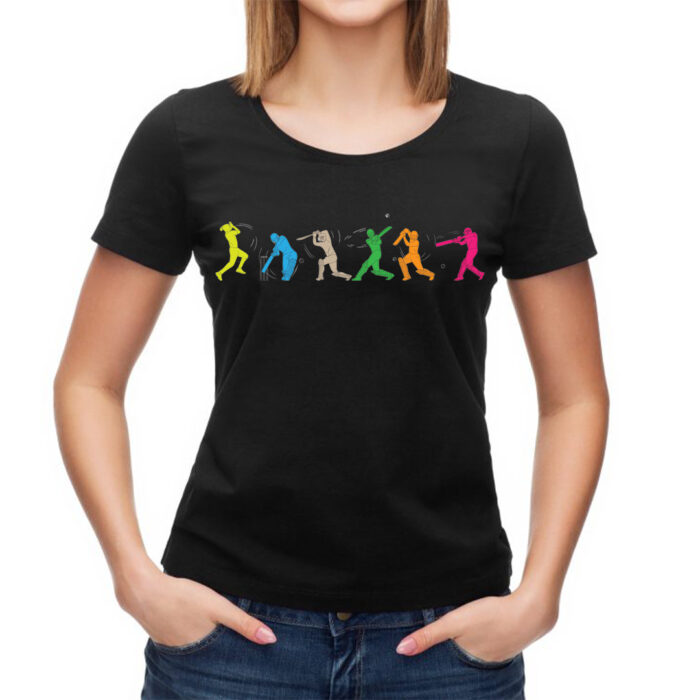 Cricket_shots_women_tshirt_sportsingo